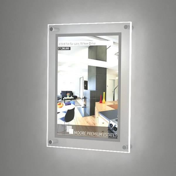 Кристалайт А3 crystalight, надтонка світлова панель настінна, для постера А3 297х420 мм, ACRY