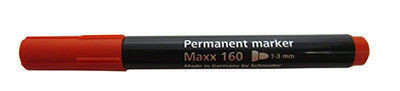 Маркер перманентний SCHNEIDER MAXX 160, 1-3 мм, червоний (S116002)