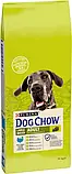 Сухий корм для собак великих порід віком від 2 років Dog Chow Large Breed з індичкою 14 кг (7613034487926), фото 2