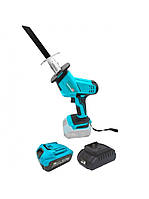 АКУМУЛЯТОРНА ПИЛА САБЕЛЬНА GRAND ПС-20 PRO 1 АКУМУЛЯТОР 2 А/Г + ЗАРЯДНИЙ ПРИСТРІЙ