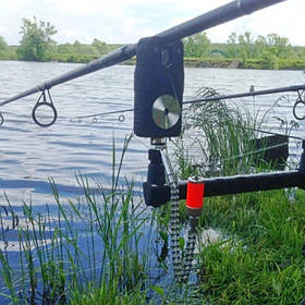 Сигналізатор клювання для риболовлі World4Carp FA214 (без прив'язування) зелений (green)