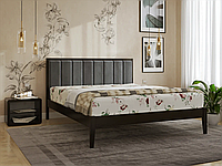 Ліжко двоспальне з дерева Грація Преміум (160*200)