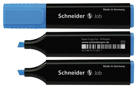 Маркер текстовий SCHNEIDER JOB 150, блакитний (S1503)