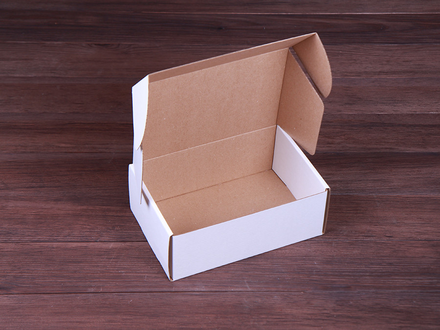 Коробка белая подарочная самосборная картонная упаковка для подарков 170х120х100 мм (От 50 шт...) - фото 5 - id-p2023042051