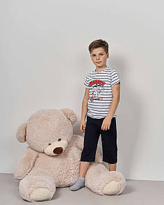 Крутий комплект піжама з шортами капрі для хлопчика "Scooter"