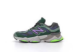 Кросівки чоловічі New Balance 9060 Green, кросівки ню беленс, кросівки демісезон