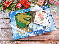 Подарочный набор сувенирного мыла ручной работы к новому году "Год дракона"