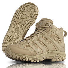 Черевики тактичні Merrell Moab Tactical wp Mid койот, фото 5