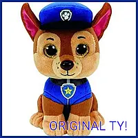 ОРИГИНАЛ TY Плюшевая мягкая игрушка собачка Собачий Щенячий патруль мягкие игрушки Гонщик Paw patrol 15см Чейз