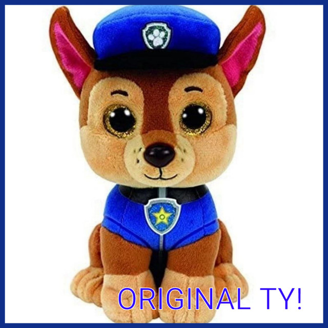 ОРИГИНАЛ TY Плюшева м'яка іграшка собачка Щенячий патруль м'які іграшки ...