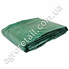 Тент універсальний тарпауліновий 24 кв.м темно-зелений 80 щільність 4х6 м Agreen, фото 2