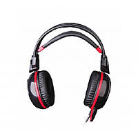 Навушники без мікрофону A4Tech Bloody G300 Black/Red