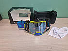 Маска для мотокросу Oakley Airbrake MX Hazard Green Blue Prizm MX Sapphire, фото 5