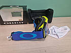 Маска для мотокросу Oakley Airbrake MX Hazard Green Blue Prizm MX Sapphire, фото 4