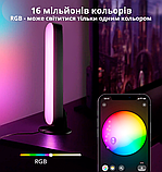 Світлодіодні панелі Philips Hue Play Lightbar White and Color Ambiance 2 шт. Чорний колір, ZigBee, HomeKit, фото 3