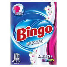 Пральний порошок Bingo авт.450гр. 2в1 White Colors (21)