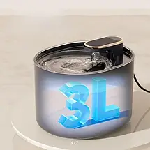 Автоматичний Поїльник для 3 л, зі світильником, безшумний, питний, USB LY-292 фонтан для котів і собак, фото 6