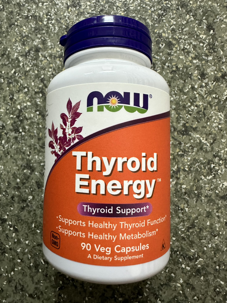 Вітаміни щитовидної залози Now Foods Thyroid Energy 90 Veggie Caps, фото 1