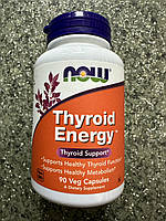 Витамины для щитовидной железы Now Foods Thyroid Energy 90 Veggie Caps