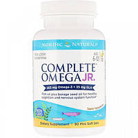 Омега 3-6-9 Nordic Naturals Complete Omega Junior 283 mg 90 Mini Soft Gels Lemon