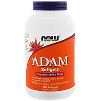 Витаминно-минеральный комплекс NOW Foods ADAM, Superior Men's Multi 180 Softgels NOW-03881