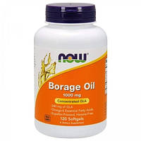 Масло огуречника NOW Foods Borage Oil 1000 mg 120 Softgels