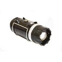 Светодиодный фонарь для кемпинга MHZ с солнечной панелью SB-9699 Черный (006108)