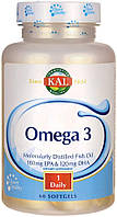 Omega 3 Fish 180/120 Kal 1000 мг 60 гелевых капсул