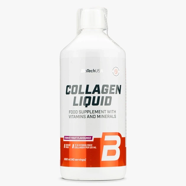 Колаген - BioTech USA Collagen liquid / 1000 ml, фото 1