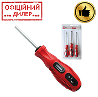 Набір викруток 3 од. (SL5*100,PH1*100,PH2*100) Cr-V INTERTOOL VT-2004 YLP