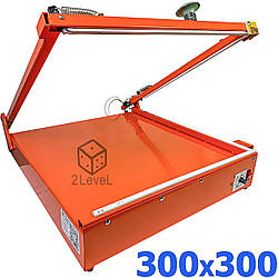 Кутовий імпульсний запайник струна 300х300мм ЗАП-7с Спаювач плівок Зварювач термоплівки струною