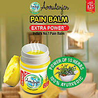 Бальзам Амрутанджан жовтий 8мл, Amrutanjan Pain Balm Extra Power, перевірена часом дія! Аюрведа Здесь