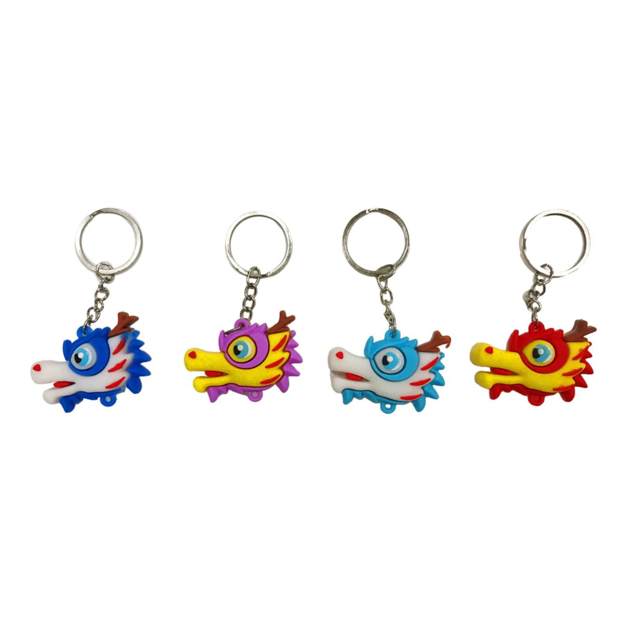 Брелок дитячий KeyChain Дракон 4,5см асорті №BR57, фото 1