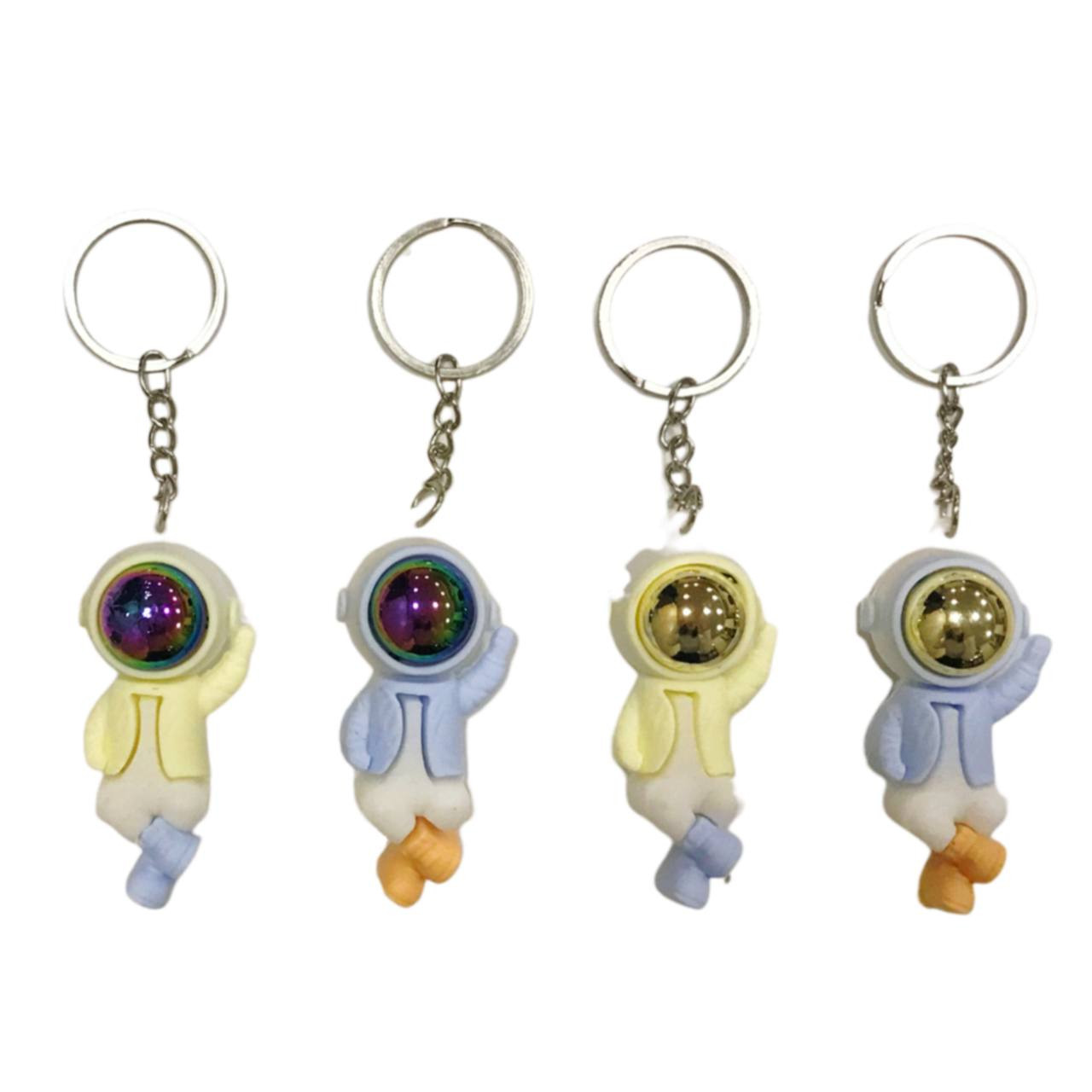 Брелок дитячий KeyChain Космонавт хлопчик 7см асорті №BR68