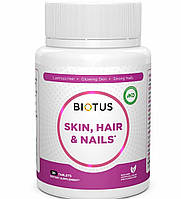 Комплекс для кожи волос ногтей Biotus Hair Skin & Nails 30 Tabs BIO-531194