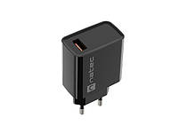 Natec Ribera 18W USB-A Black, фото 2
