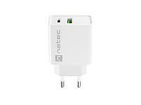 Natec Ribera 20W USB-A USB-C White, фото 4