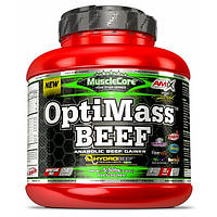 Гейнер Amix Nutrition MuscleCore OptiMass Beef Gainer 2500 g /50 servings/ Forest Berries