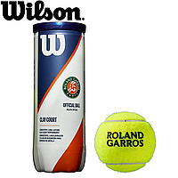 Мячи для большого тенниса мячи для игр с теннисными ракетками Wilson ROLAND GARROS ALL CT 3 BALL