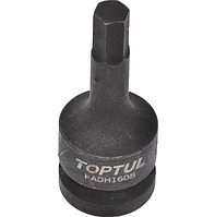 Головка ударная TOPTUL 1/2" HEX 8мм KADH1608