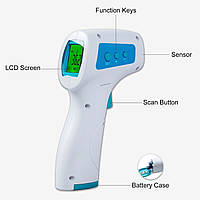 Электронный бесконтактный инфракрасный термометр для тела YHKY-2000, Цифровой медицинский градусник термометр