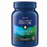 Омега 3 GNC Triple Strength Fish Oil 60 Caps