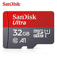 Карта пам'яті microSDHC 32GB SanDisk Ultra (120 Mb/S) (Class 10) (UHS-1)