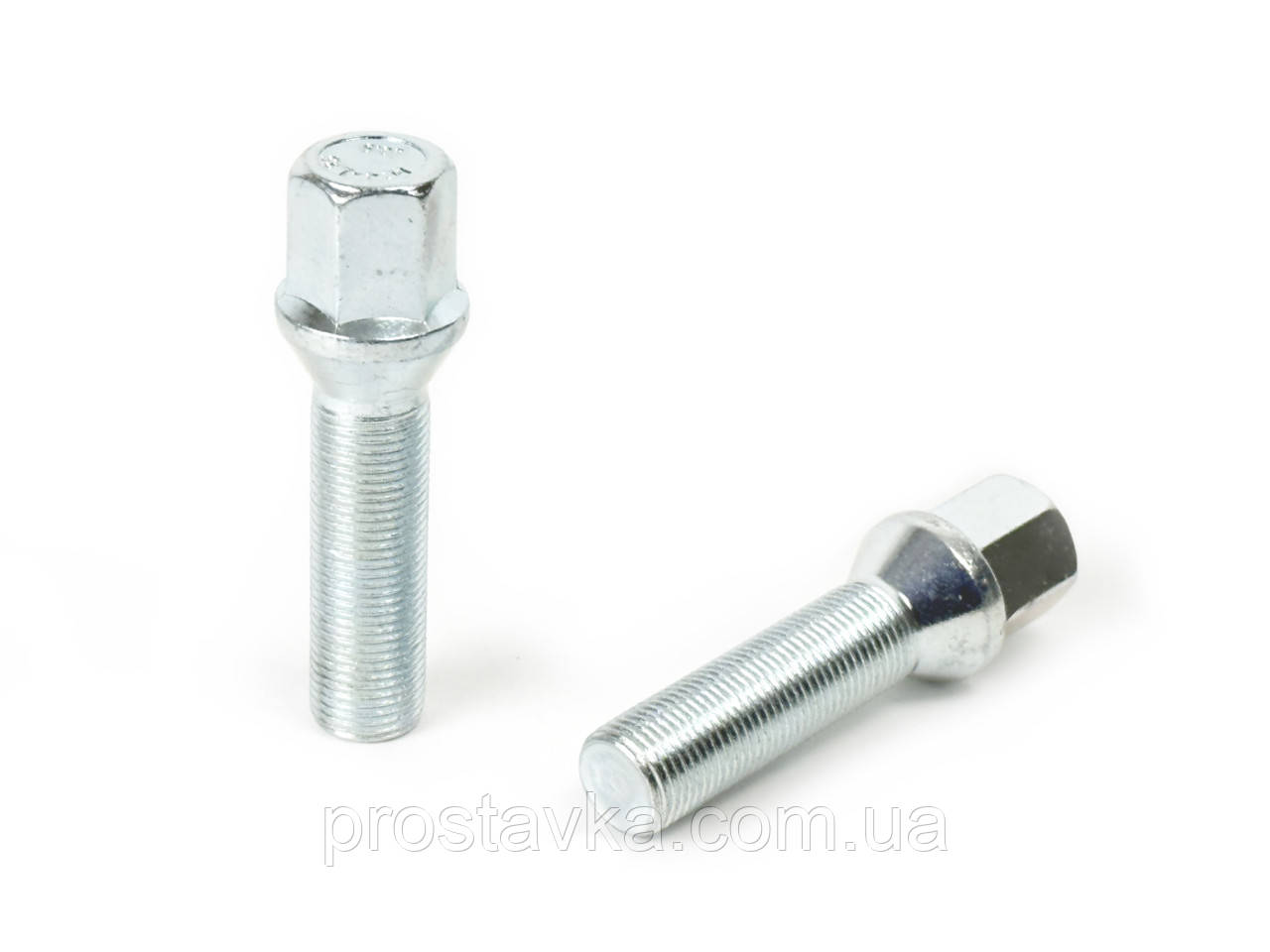 Болт М14*1,25*42 мм Конус Цинк ключ 17