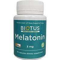 Мелатонин для сна Biotus Melatonin 3 mg 60 Caps BIO-530388 KB, код: 7801324