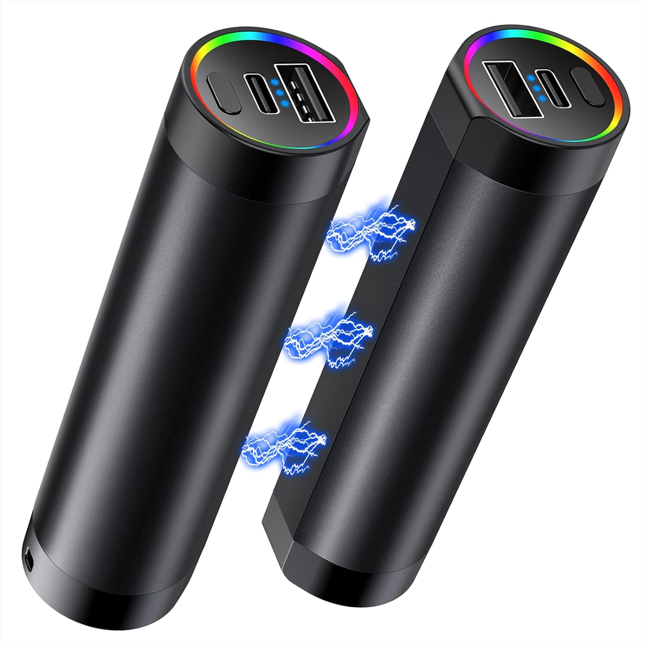 Павербанк грілка для рук на 9000mAh HATMIG Powerbank Heater HW10 (синій), фото 1