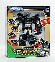 Робот Трансформер Star Toys TOBOT Athlon Quatran Кватран Чорний 519
