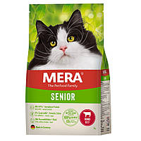 Корм Mera Cats Senior Beef сухой с говядиной для пожилых котов 2 кг