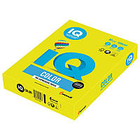 Бумага А4 IQ Color Neon Yellow, желтый IQCol А4/80-NEO GB