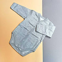 Бавовняний утеплений бодік на кнопочках 80 розмір